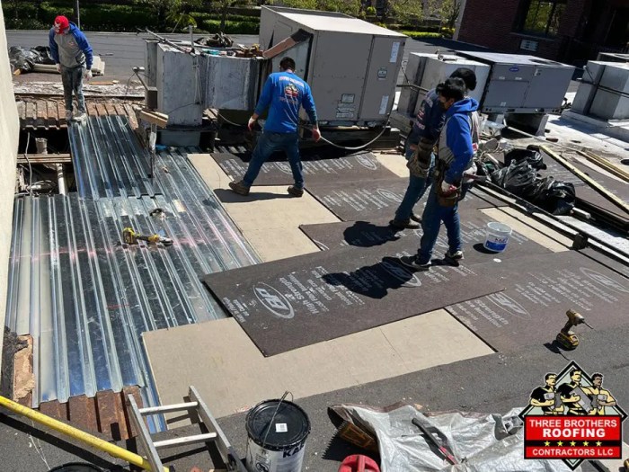 Commercial Flat Roof Leak Repair Company Near Me, New Jersey.