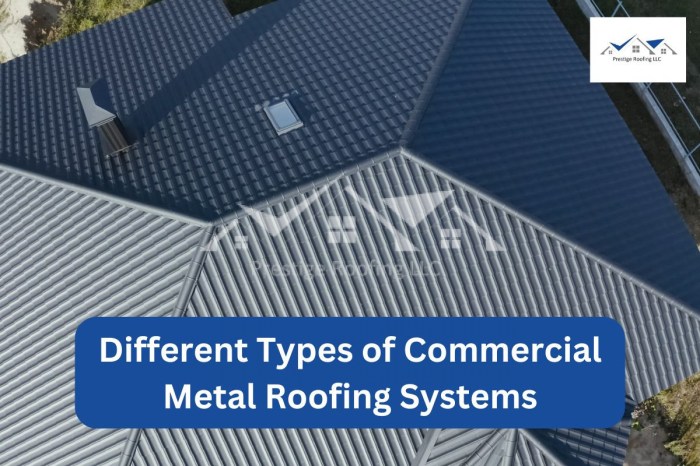 Different Types of Commercial Metal Roofing Systems